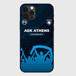 Чехол для iPhone 12 Pro AEK Athens legendary форма фанатов, цвет: 3D-черный