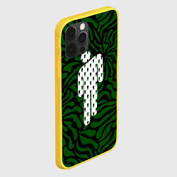Чехол для iPhone 12 Pro Billie eilish абстракция, цвет: 3D-желтый — фото 2