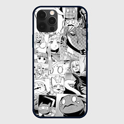 Чехол для iPhone 12 Pro Да я паук и что с того pattern, цвет: 3D-черный