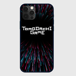 Чехол для iPhone 12 Pro Tomodachi Game infinity, цвет: 3D-черный