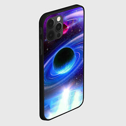 Чехол для iPhone 12 Pro Центр галактики, цвет: 3D-черный — фото 2
