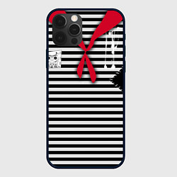 Чехол для iPhone 12 Pro Костюм Разбойник -новогодний карнавальный, цвет: 3D-черный
