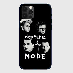 Чехол для iPhone 12 Pro Depeche Mode portrait, цвет: 3D-черный