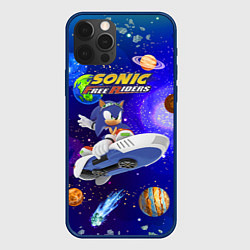 Чехол для iPhone 12 Pro Sonic Free Riders - Hedgehog - Racer, цвет: 3D-тёмно-синий