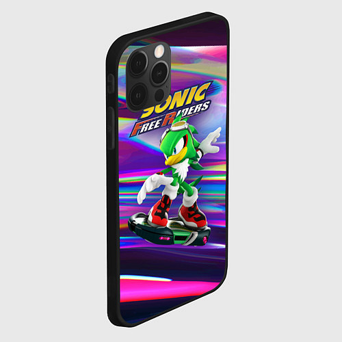 Чехол iPhone 12 Pro Jet-the-hawk - Sonic Free Riders / 3D-Черный – фото 2