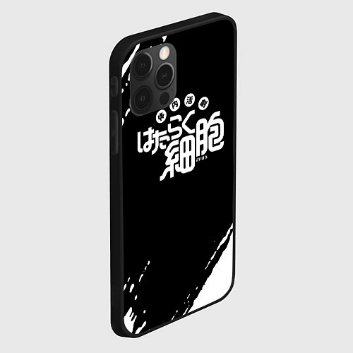 Чехол iPhone 12 Pro Cells at Work краска / 3D-Черный – фото 2