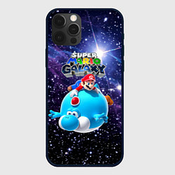 Чехол для iPhone 12 Pro Super Mario Galaxy - Nintendo, цвет: 3D-черный