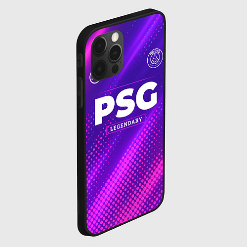 Чехол iPhone 12 Pro PSG legendary sport grunge / 3D-Черный – фото 2