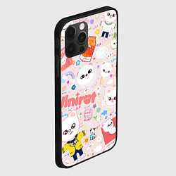 Чехол для iPhone 12 Pro Skzoo Jinniret pattern cartoon avatar, цвет: 3D-черный — фото 2