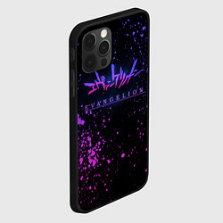 Чехол для iPhone 12 Pro Evangelion neon logo, цвет: 3D-черный — фото 2