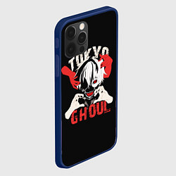 Чехол для iPhone 12 Pro Kaneki Ken - Tokyo Ghoul, цвет: 3D-тёмно-синий — фото 2