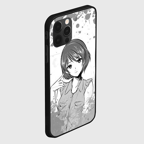 Чехол iPhone 12 Pro Rui Tachibana art / 3D-Черный – фото 2