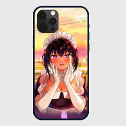 Чехол для iPhone 12 Pro Моя новая горничная очень подозрительна, цвет: 3D-черный