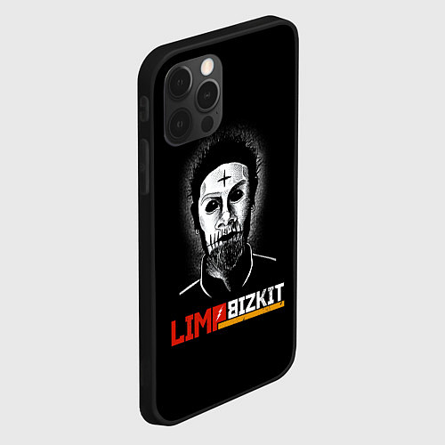 Чехол iPhone 12 Pro Limp bizkit Wes Borland / 3D-Черный – фото 2