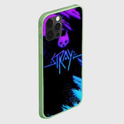 Чехол для iPhone 12 Pro Stray game neon, цвет: 3D-салатовый — фото 2