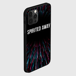 Чехол для iPhone 12 Pro Spirited Away infinity, цвет: 3D-черный — фото 2