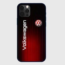 Чехол для iPhone 12 Pro Volkswagen art, цвет: 3D-черный