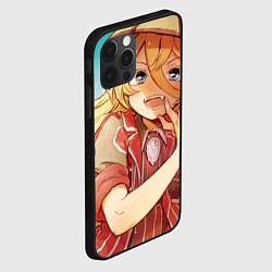 Чехол для iPhone 12 Pro Лайза, цвет: 3D-черный — фото 2