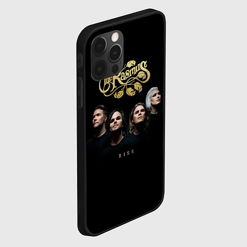 Чехол iPhone 12 Pro The Rasmus rise / 3D-Черный – фото 2