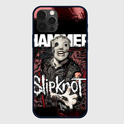 Чехол для iPhone 12 Pro Slipknot Hammer, цвет: 3D-черный