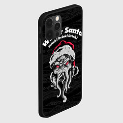 Чехол для iPhone 12 Pro Water Santa, цвет: 3D-черный — фото 2