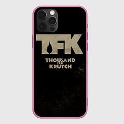 Чехол для iPhone 12 Pro TFK - Thousand Foot Krutch, цвет: 3D-малиновый
