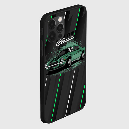 Чехол iPhone 12 Pro Ride Classic / 3D-Черный – фото 2