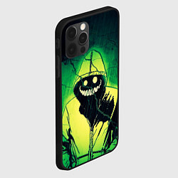 Чехол для iPhone 12 Pro Halloween - призрак в плаще, цвет: 3D-черный — фото 2