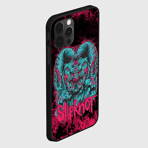 Чехол iPhone 12 Pro Monster Slipknot / 3D-Черный – фото 2