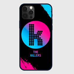 Чехол для iPhone 12 Pro The Killers - neon gradient, цвет: 3D-черный