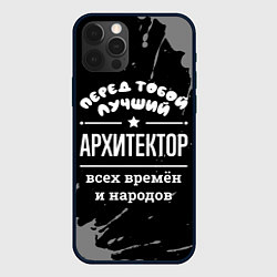 Чехол для iPhone 12 Pro Лучший архитектор всех времён и народов, цвет: 3D-черный