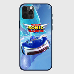 Чехол для iPhone 12 Pro Team Sonic racing - hedgehog - speed, цвет: 3D-черный