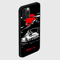 Чехол для iPhone 12 Pro Мазда RX - 7 JDM Style, цвет: 3D-черный — фото 2