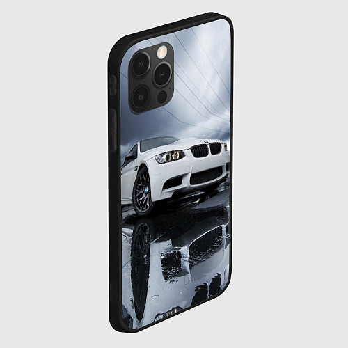 Чехол iPhone 12 Pro Беха классная тачка / 3D-Черный – фото 2