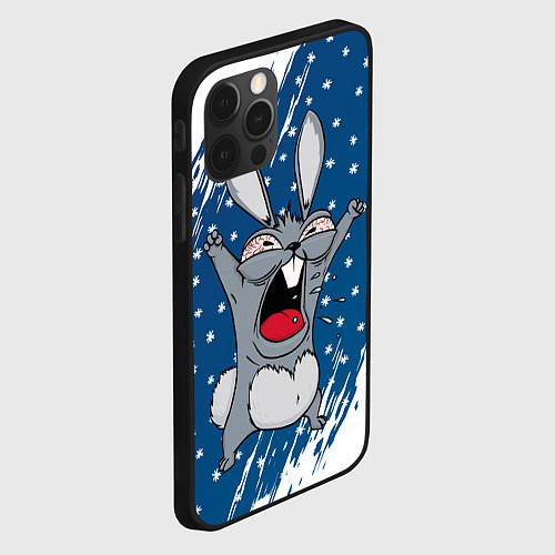 Чехол iPhone 12 Pro Злой кроль - 2023 / 3D-Черный – фото 2