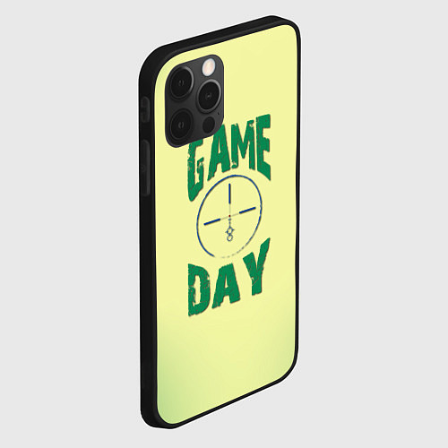 Чехол iPhone 12 Pro Game day / 3D-Черный – фото 2