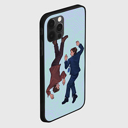 Чехол для iPhone 12 Pro Лежащий Марк - Разделение, цвет: 3D-черный — фото 2