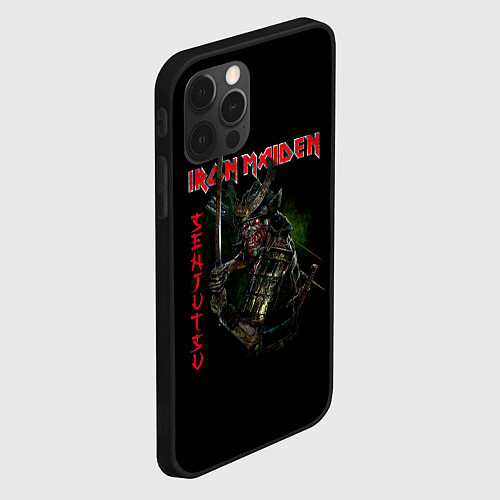 Чехол iPhone 12 Pro Iron Maiden Senjutsu samurai / 3D-Черный – фото 2