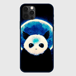 Чехол для iPhone 12 Pro Святой панда, цвет: 3D-черный