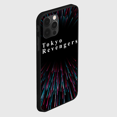 Чехол iPhone 12 Pro Tokyo Revengers infinity / 3D-Черный – фото 2