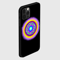 Чехол для iPhone 12 Pro Звезда в разрезе, цвет: 3D-черный — фото 2