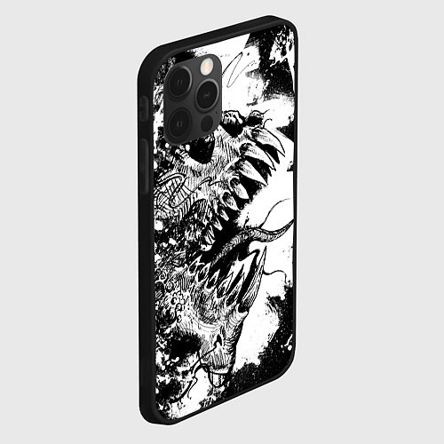 Чехол iPhone 12 Pro Демоны внутри тебя / 3D-Черный – фото 2
