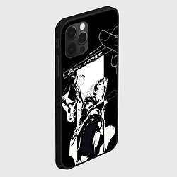 Чехол для iPhone 12 Pro Easy revenge - Человек бензопила, цвет: 3D-черный — фото 2