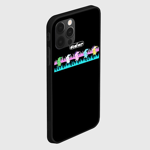 Чехол iPhone 12 Pro NewJeans logo bunnies Minji Hanni Danielle Haerin / 3D-Черный – фото 2