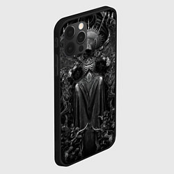 Чехол для iPhone 12 Pro Ангел смерти арт, цвет: 3D-черный — фото 2