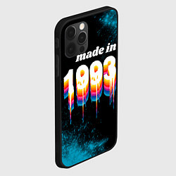 Чехол для iPhone 12 Pro Made in 1993: liquid art, цвет: 3D-черный — фото 2