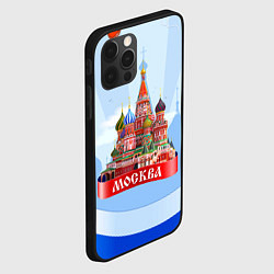 Чехол для iPhone 12 Pro Кремль Москва, цвет: 3D-черный — фото 2