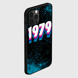 Чехол для iPhone 12 Pro Made in 1979: vintage art, цвет: 3D-черный — фото 2