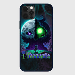 Чехол для iPhone 12 Pro Terraria monster, цвет: 3D-черный