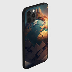 Чехол для iPhone 12 Pro Чудесный мир и волшебный город, цвет: 3D-черный — фото 2